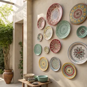From Kitchens to Living Rooms, This Plate Decor Is Everywhere