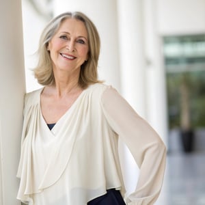 Stylists Say This Timeless Blouse Shaves Years Off Your Look